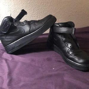 Brand New All Black Air Force 1s